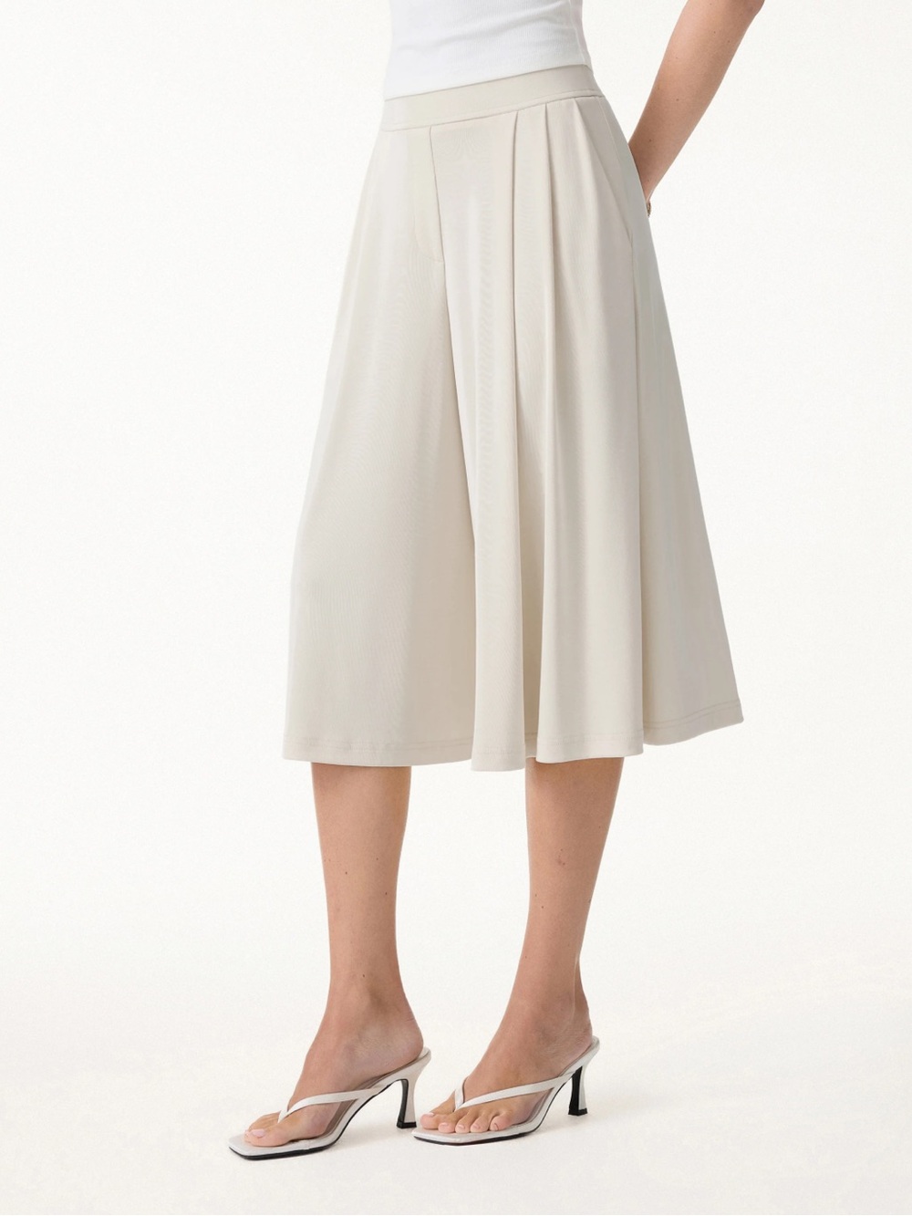 OGL Sandwashed Super Flowy Cropped Palazzo Leg Pant with Pockets Size 2XL - Picture 6 of 6